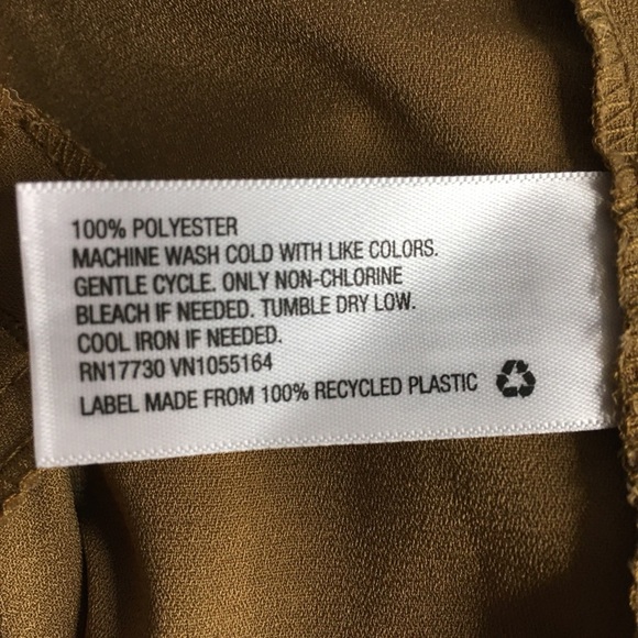 A New Day Brown High Rise Shorts Neutral Tie Detail Pockets XS Extra Small - Picture 5 of 16